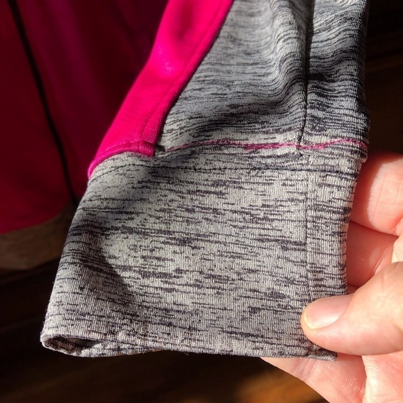 Made for Life pink & gray zip up alethic jacket in size L - Picture 4 of 5
